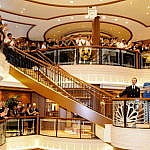 Cunard Queen Elizabeth. Naming Ceremony.