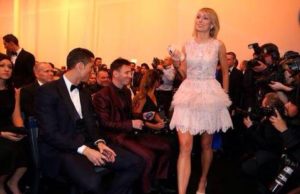 Messi dhe Ronaldo te shtangur me kembet e futbollistes irlandeze