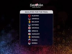 Elhaida elektrizon skenen e Eurovizionit. Kualifikohet ne finale