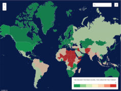 Gazeta britanike “The Telegraph”, publikon hartën e vendeve të rrezikuara nga terrorizmi
