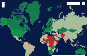 Gazeta britanike “The Telegraph”, publikon hartën e vendeve të rrezikuara nga terrorizmi