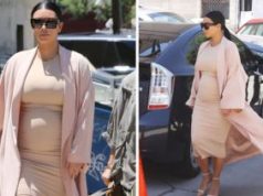 Kim Kardashian shijon shtatzanine e dyte