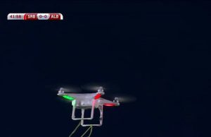 Qafe Thane, ndalohet nje serb me 2 drone ne makine