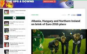 Prestigjozja ESPN, Shqiperia drejt France 2016