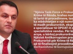 Llalla: Ne shtator fillon arrestimi i zyrtareve te larte