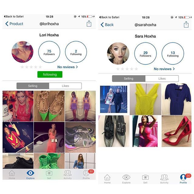 Lori dhe Sara shesin rrobat e tyre online
