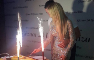 Franko Naço i ben feste suprize te fejuares Elizes, vajzes se ministrit Edmond Haxhinasto