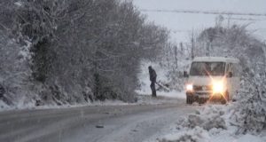 Situata e reshjeve te debores ne akset rrugore