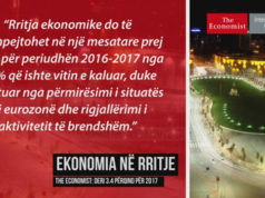 The Economist: Ekonomia ne rritje deri ne 3.4%