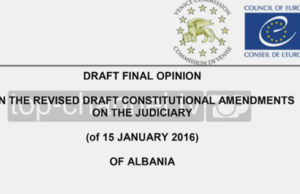 Komisioni Venecias, propozimet per reformat ne drejtesi