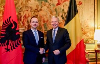 Bushati ne Belgjike: Shqiperia, e vendosur per permbylljen e reformave