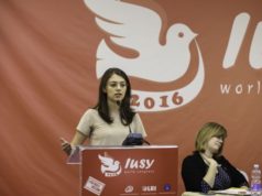 Kejdi Mehmetaj, zv.presidente e Kongresit te Internacionales se te Rinjve Eurosocialiste