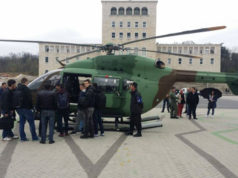 Avionët britanikë shfaqje në Tiranë