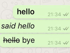 WhatsApp sjell ndryshime në tekst