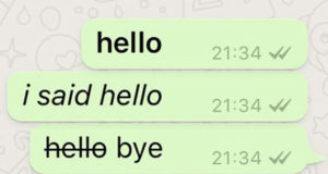 WhatsApp sjell ndryshime në tekst