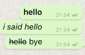 WhatsApp sjell ndryshime në tekst