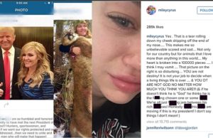 Miley Cyrus: Do te largohem nga vendi nese Trump behet president