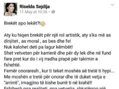 Riselda Sejdija ofendon aktoren e Al-Pazar, reagojne fansat