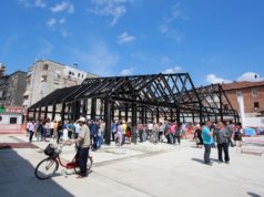 Pazari i Ri, rikonstruksioni prek edhe pallatet perreth