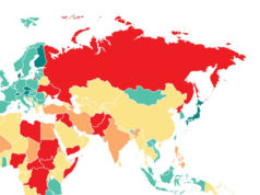 Shqiperia, nder vendet me paqesore ne bote