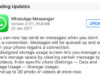 WhatsApp, perditesime ne dergimin e mesazheve