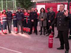 Tirane, zjarrefikesit inspektojne shkollat