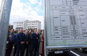 Veliaj peruron parkingun e ri publik