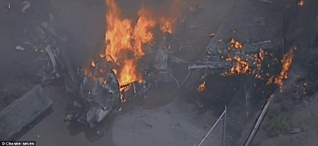 Perplaset avioni me pasagjere ne Australi.