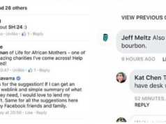 Facebook ndryshon komentet