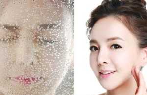 Uje i gazuar per nje fytyre te paster