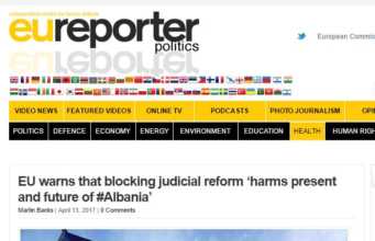 Eureporter: BE e frikesuar per shperthimin e dhunes ne Shqiperi