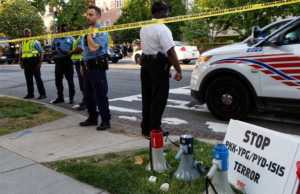 Vizita e Erdogan ne SHBA, perleshje me protestuesit