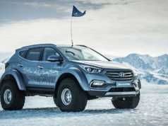Hyundai Santa Fe eshte makina e pare qe kalon Antarktiden