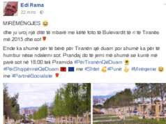 Pas marreveshjes se arritur, Rama e nis diten me ritualin e urimit