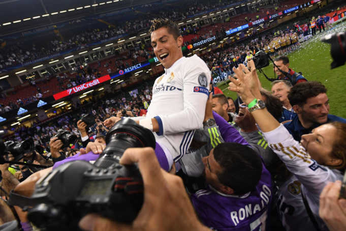 Cristiano Ronaldo: babai i binjakeve