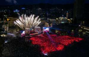 Sheshi Skenderbej hapet me nje ceremoni te veçante