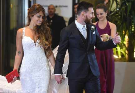 Imazhet e dasmës së vitit, Messi dhe Antonella (Foto)