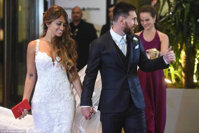 Imazhet e dasmës së vitit, Messi dhe Antonella (Foto)
