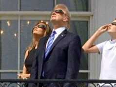 Eklipsi i Diellit: Ja si e pa eklipsin diellor presidenti Trump