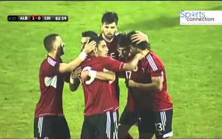 Shqiperia mposht Lihtenshtejnin