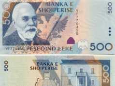 Ndryshon 500-lekeshi, nga 10 nentori kartemonedha e re