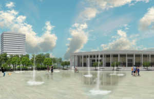 Sheshi Skenderbej, nis faza e dyte e punimeve