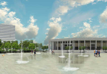 Sheshi Skenderbej, nis faza e dyte e punimeve